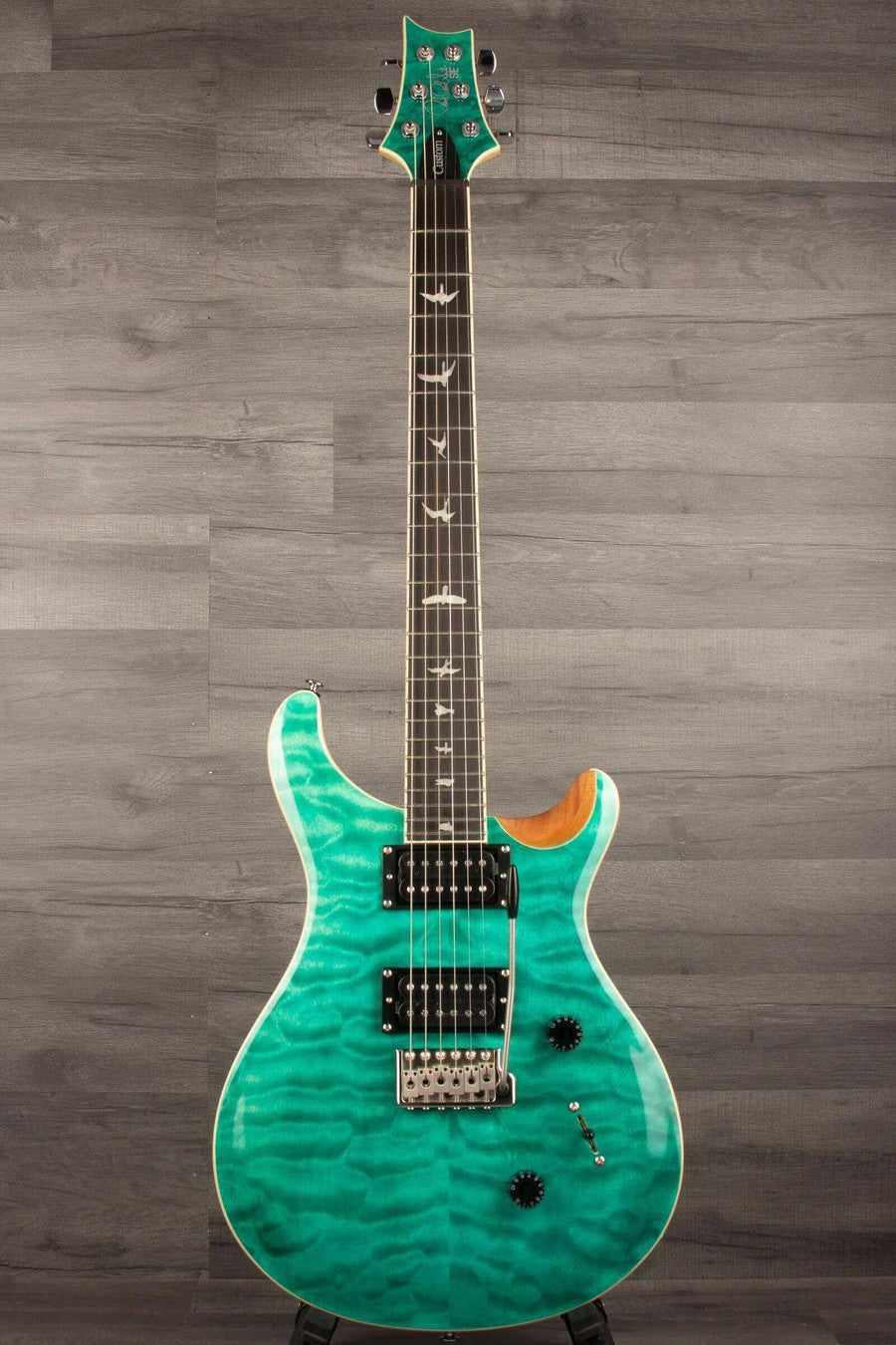 PRS - SE Custom 24 Turquoise Quilt Electric Guitar
