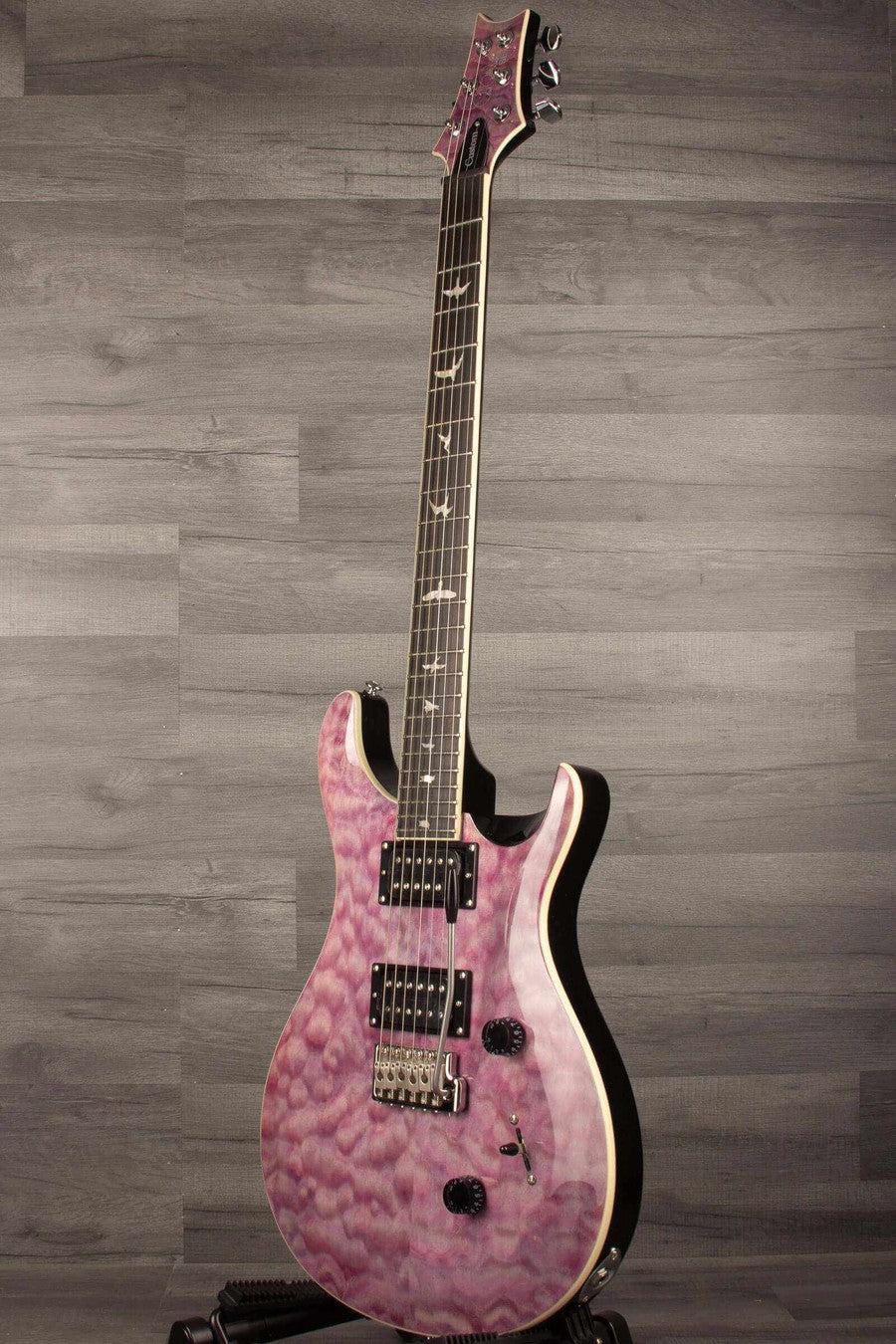 PRS - SE Custom 24 Violet Quilt Electric Guitar