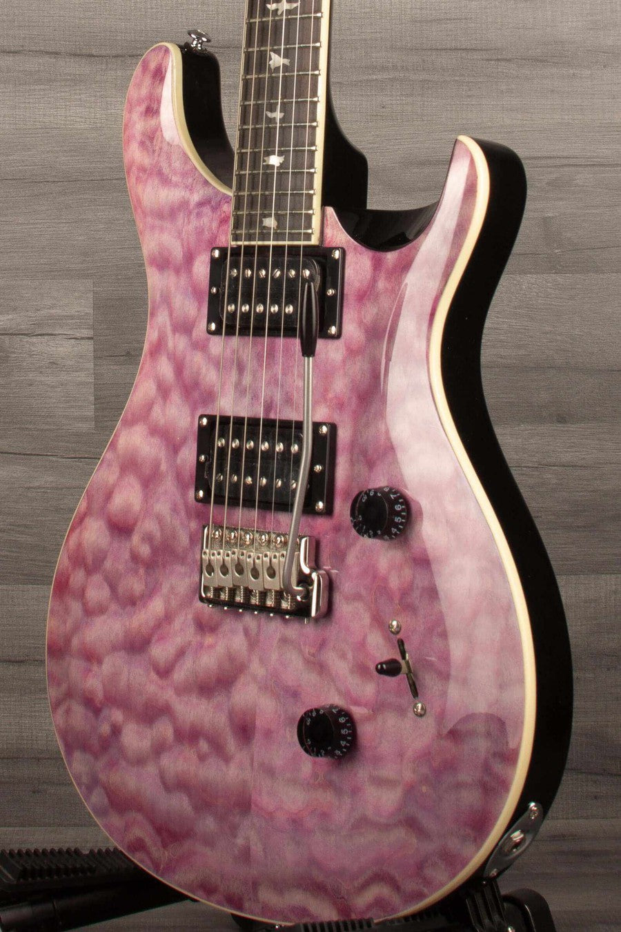 PRS - SE Custom 24 Violet Quilt Electric Guitar