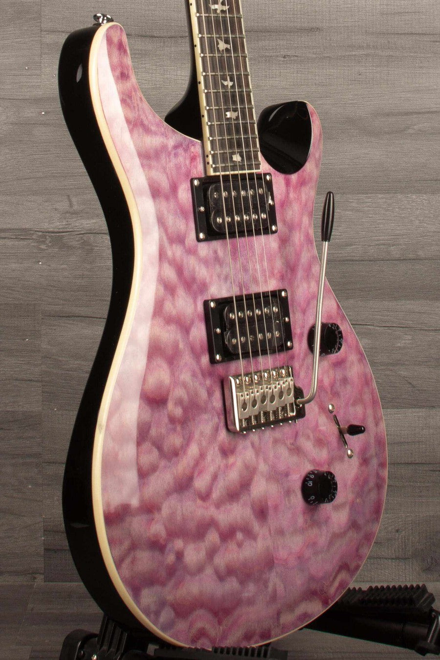 PRS - SE Custom 24 Violet Quilt Electric Guitar