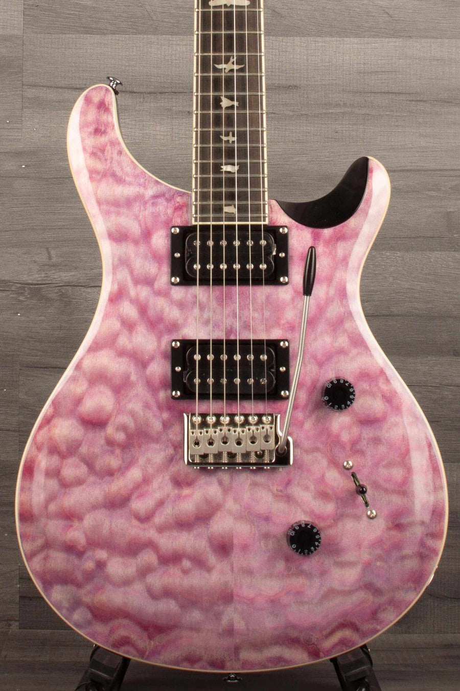 PRS - SE Custom 24 Violet Quilt Electric Guitar