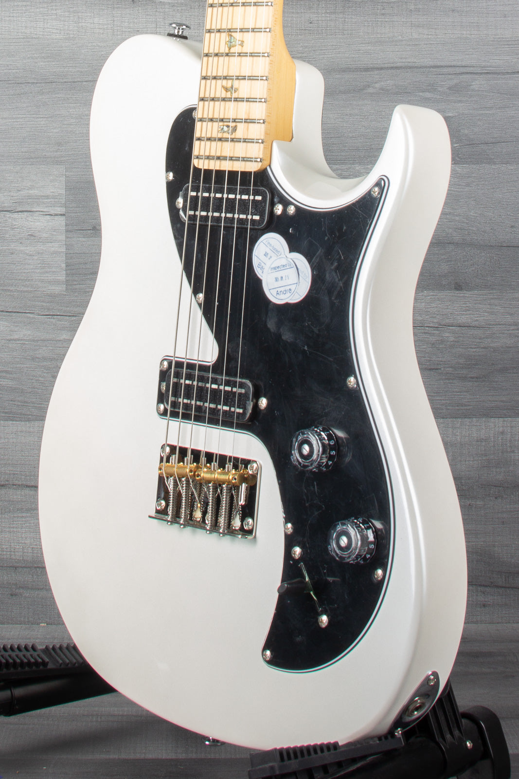 PRS SE NF53 Electric Guitar, Narrowfield Pickups, White Pearl