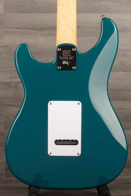PRS SE Silver Sky Electric Guitar - Nylon Blue