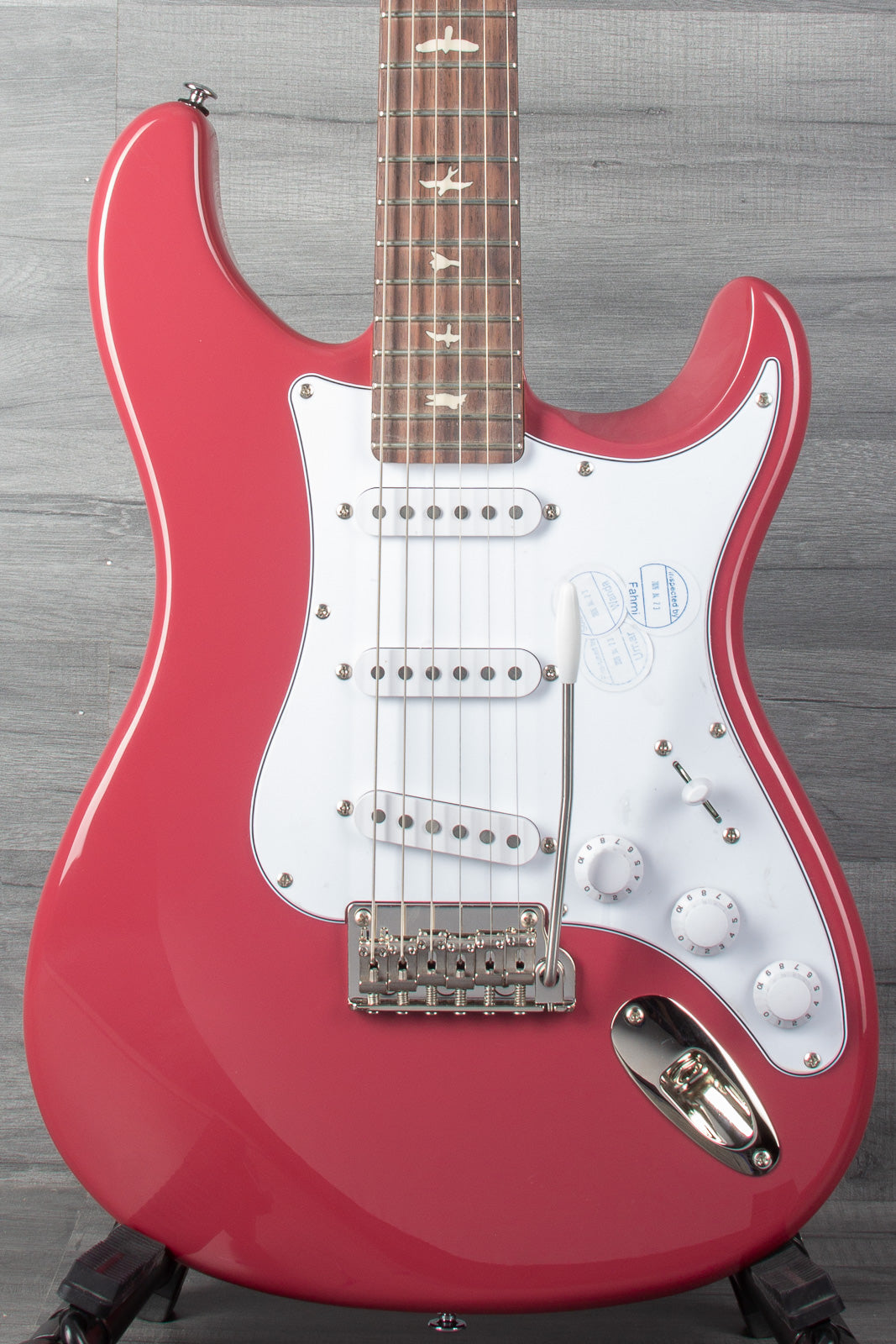 PRS SE Silver Sky Electric Guitar - Derby Red
