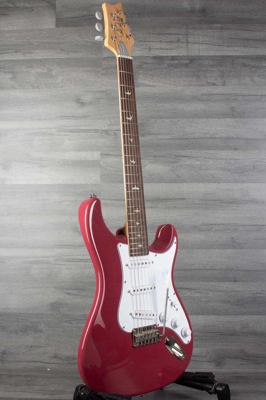 PRS SE Silver Sky Electric Guitar - Derby Red