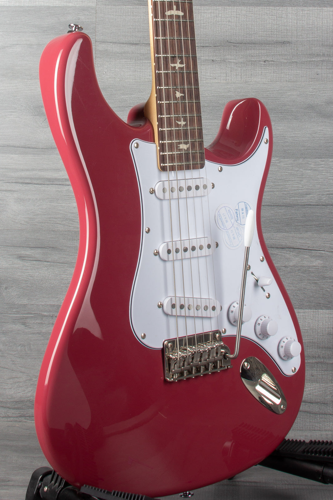 PRS SE Silver Sky Electric Guitar - Derby Red