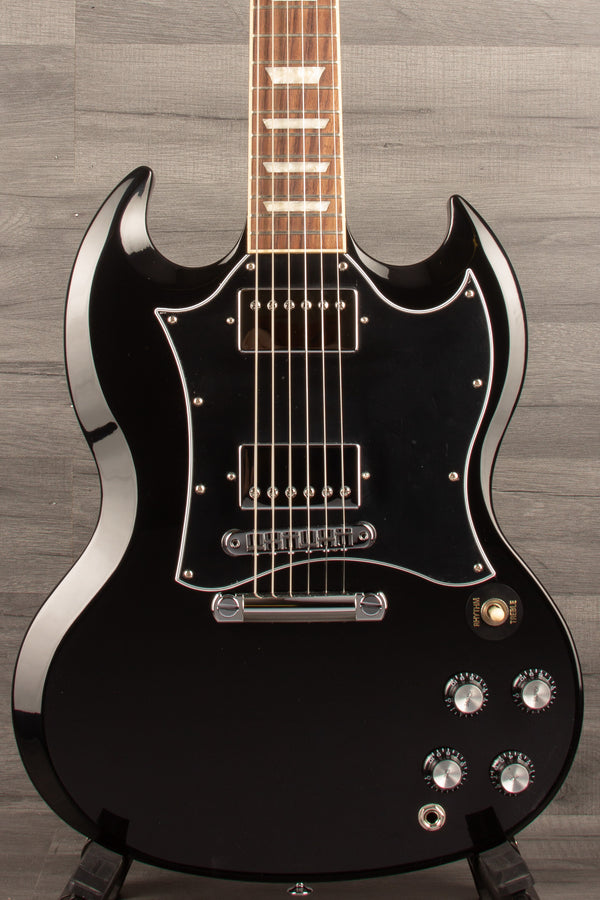 Gibson SG Standard Electric Guitar - Ebony - MusicStreet