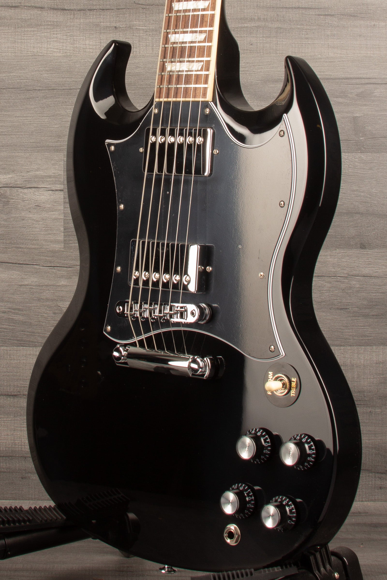 Gibson SG Standard Electric Guitar - Ebony - MusicStreet