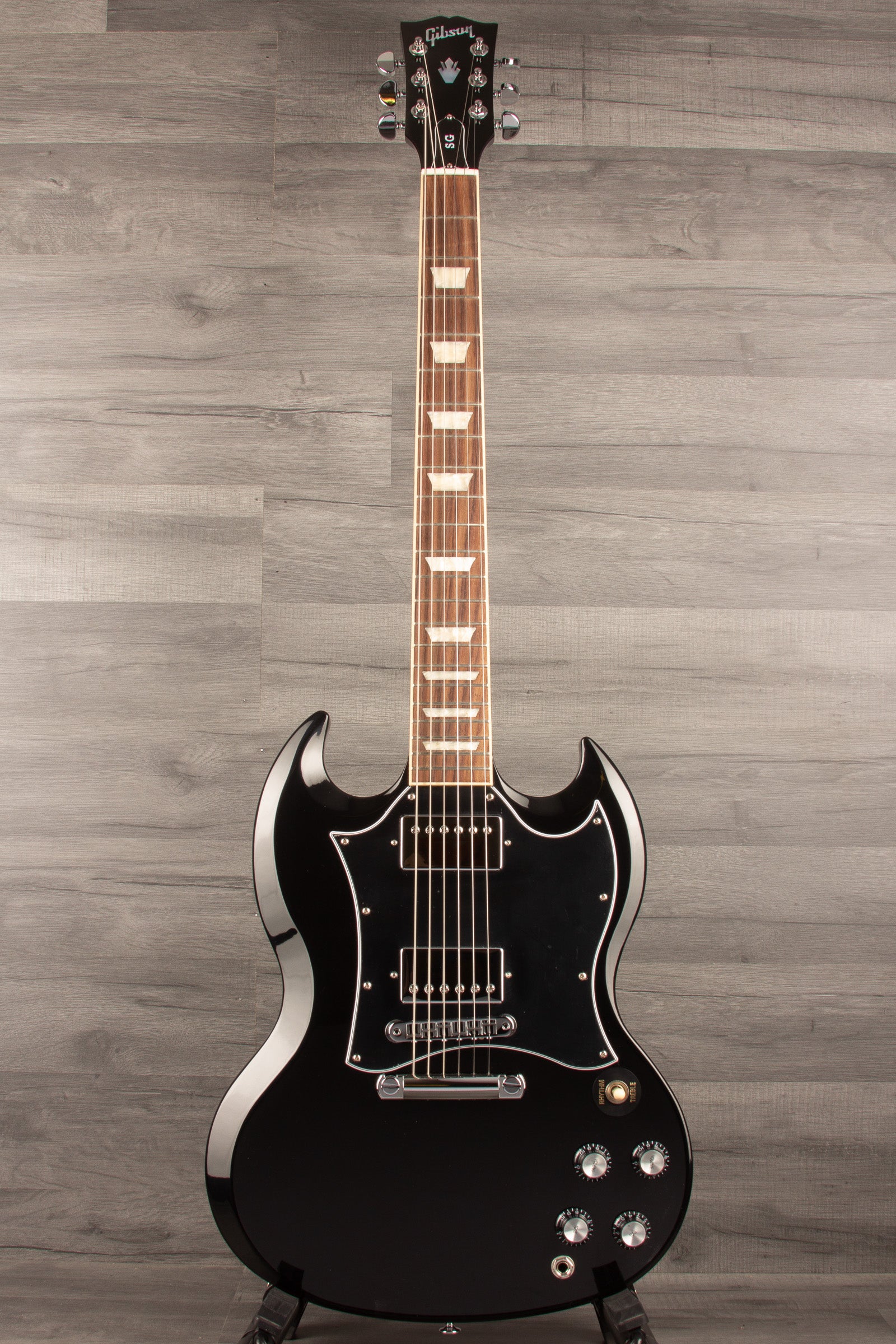Gibson SG Standard Electric Guitar - Ebony - MusicStreet