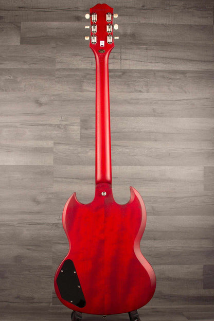 Epiphone SG Classic P90's Electric Guitar - Worn Cherry