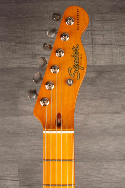 Squier FSR Classic Vibe '50s Telecaster® Electric Guitar, Maple Fingerboard, Parchment Pickguard, 2-Color Sunburst