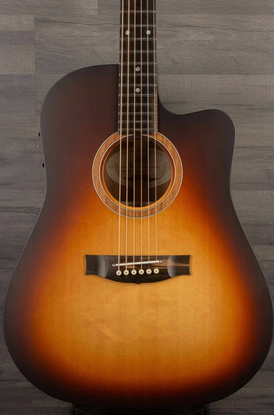 Maton SRS70C Sunburst Cutaway Electro Acoustic Guitar With Ap5 Pro Preamp