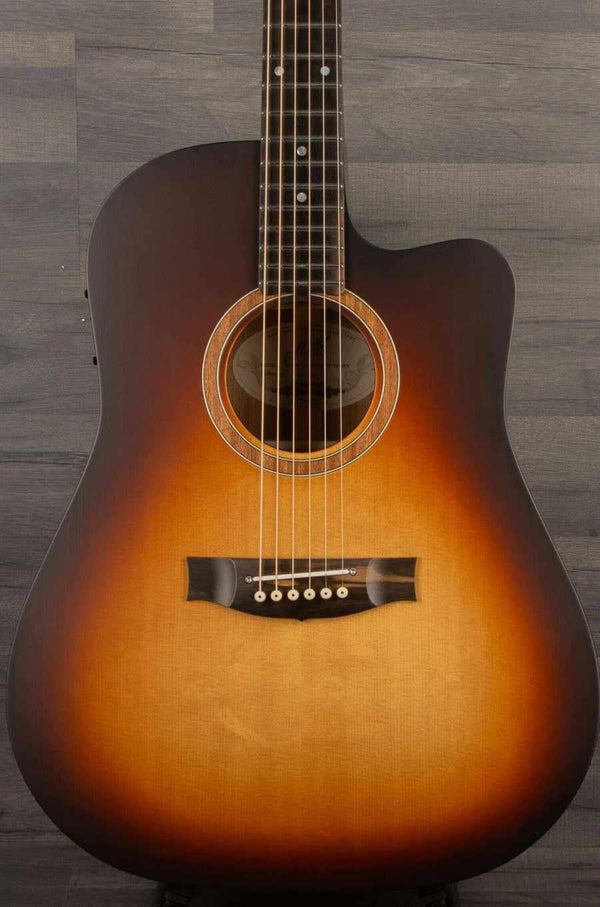 Maton SRS70C Sunburst Cutaway Electro Acoustic Guitar With Ap5 Pro Preamp