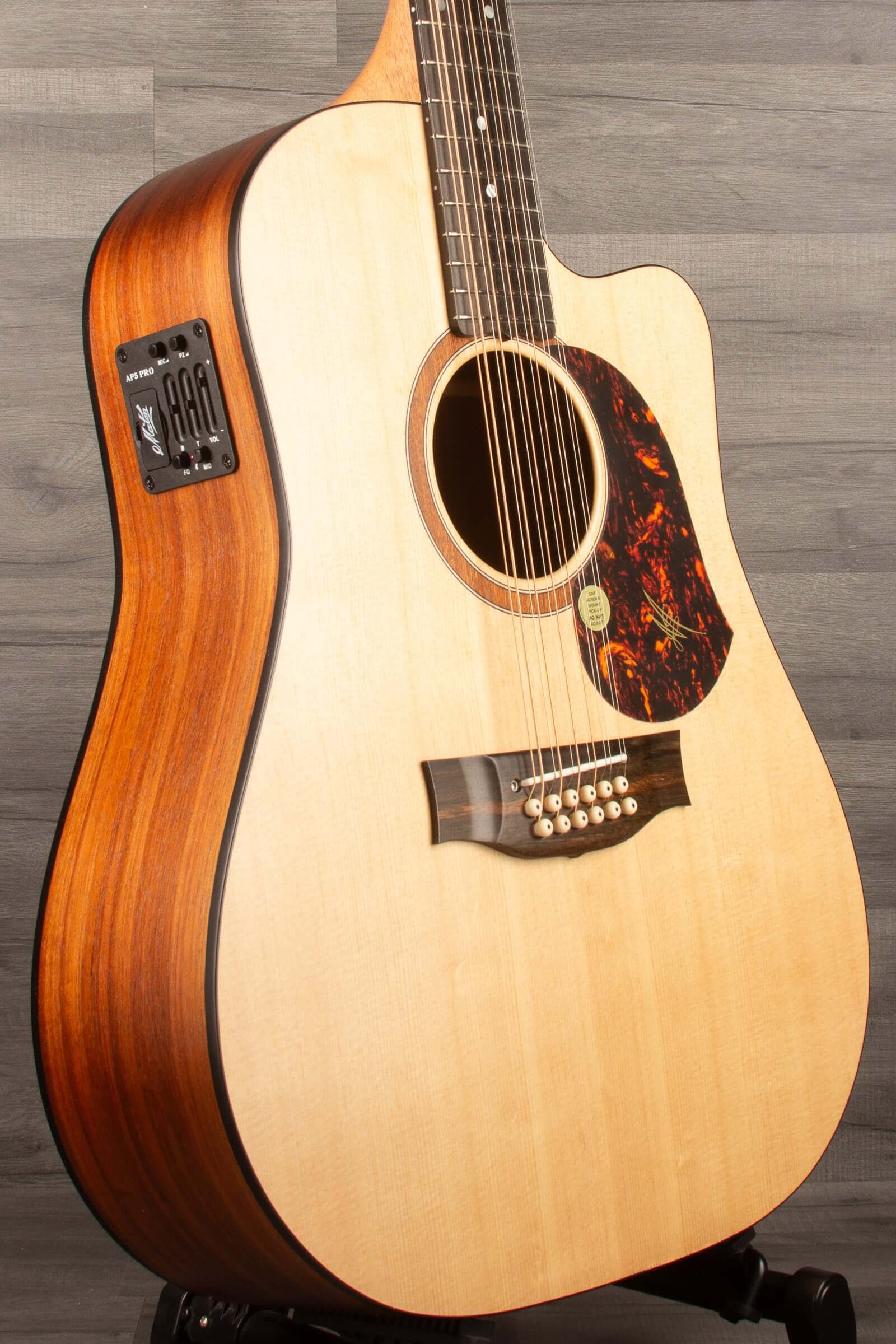 Maton SRS70C 12 String Cutaway Electro Acoustic Guitar With Ap5 Pro Preamp