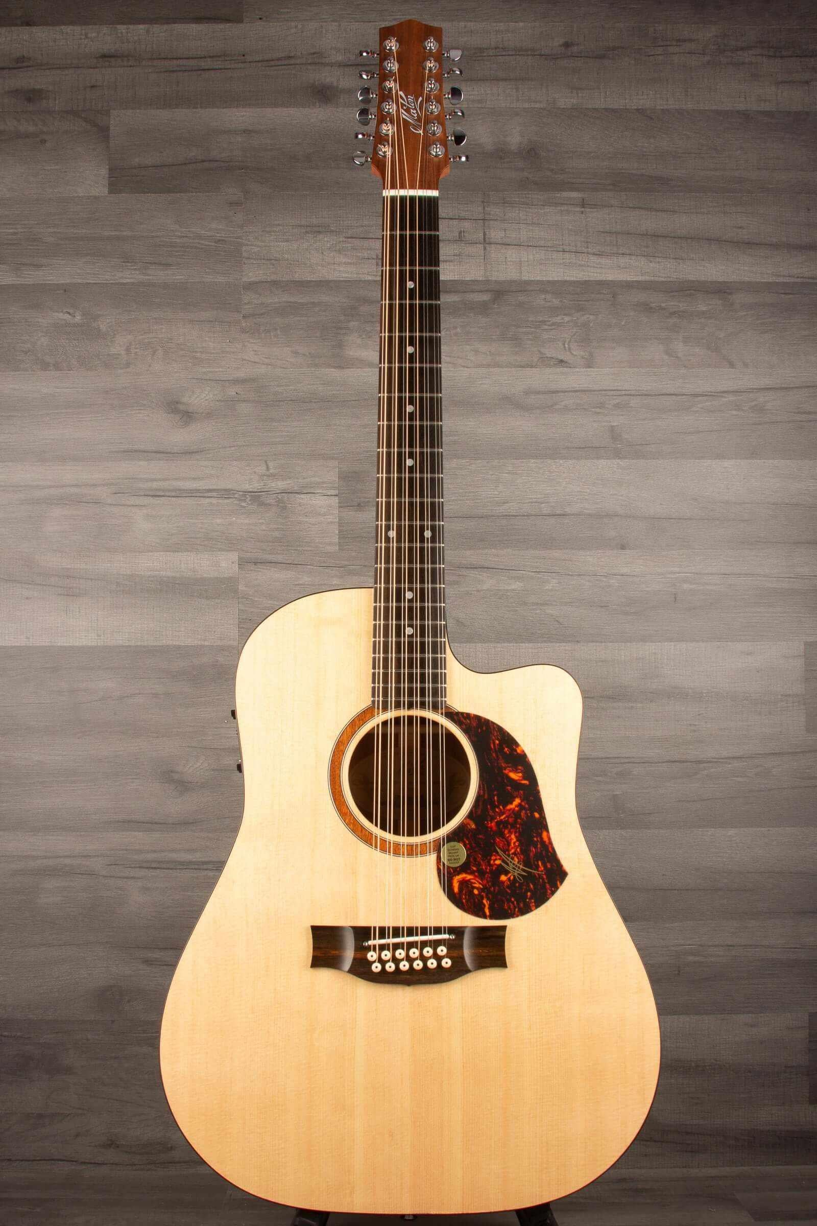 Maton SRS70C 12 String Cutaway Electro Acoustic Guitar With Ap5 Pro Preamp