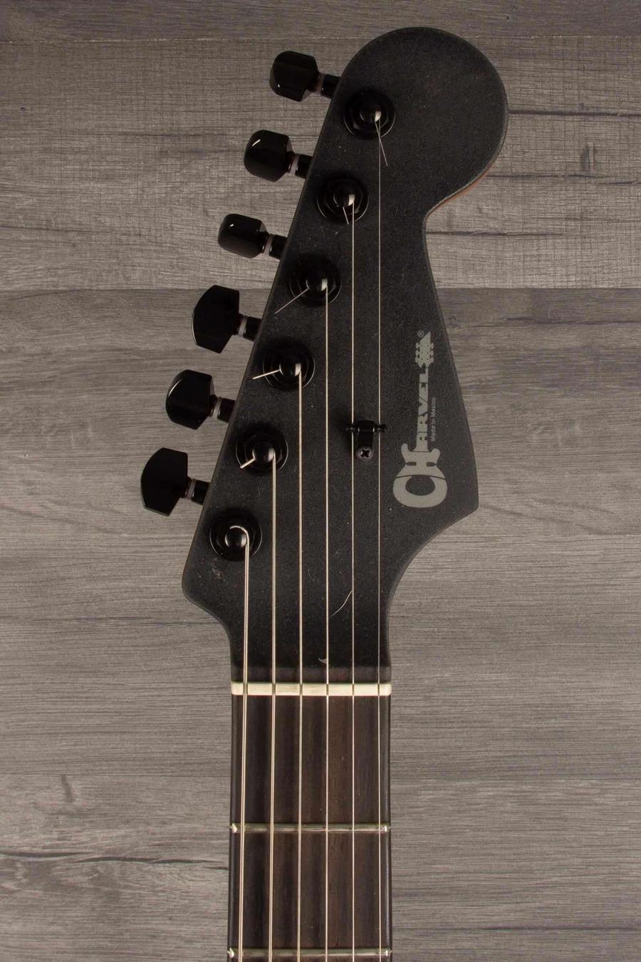 USED - Charvel Pro Mod Plus SRS San Dimas 1 HH HT Scorched Earth Ebony Fingerboard - MusicStreet
