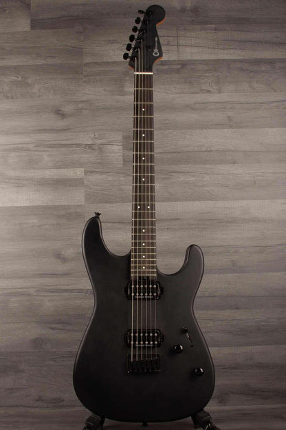 USED Charvel PM PLUS SRS SC1 HH HT EB SE- Black