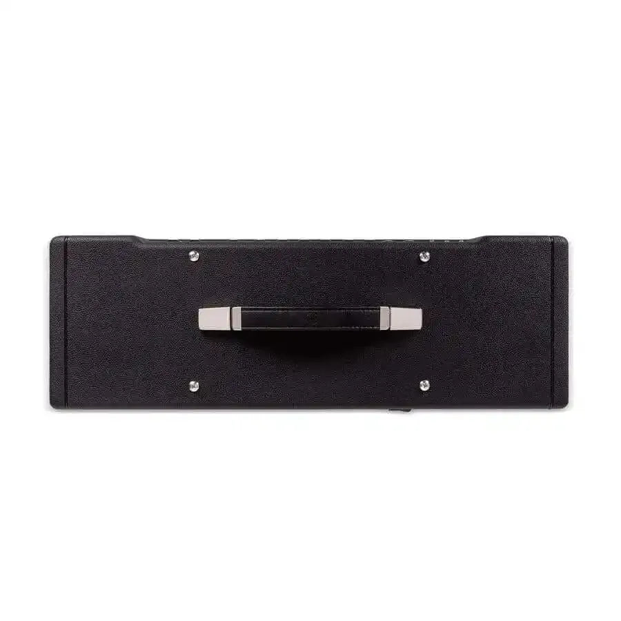 Blackstar Guitar Amplifier - St James 6L6 100W 212 Combo top view showcasing the handle and sleek design.