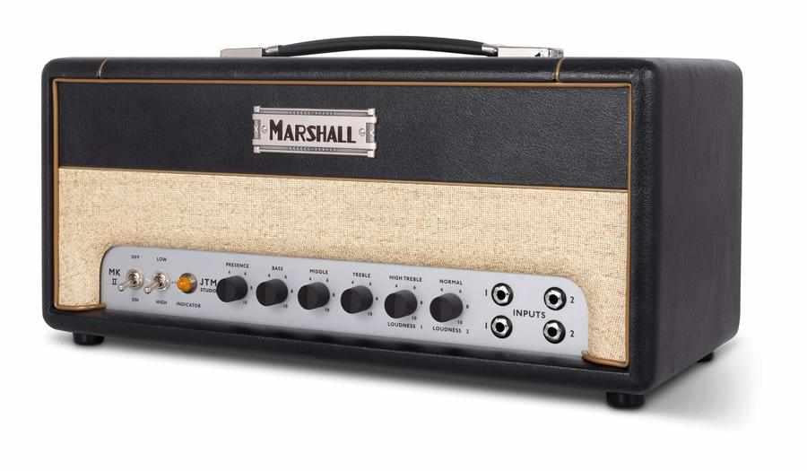 USED - Marshall ST20H 20w Guitar Amp Head - compact valve amp with vintage JTM tone, ideal for studio and home use.