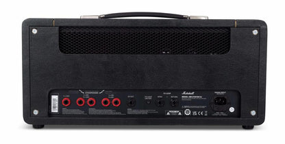 Back view of USED Marshall ST20H 20w Guitar Amp Head, featuring input/output ports and sleek design.