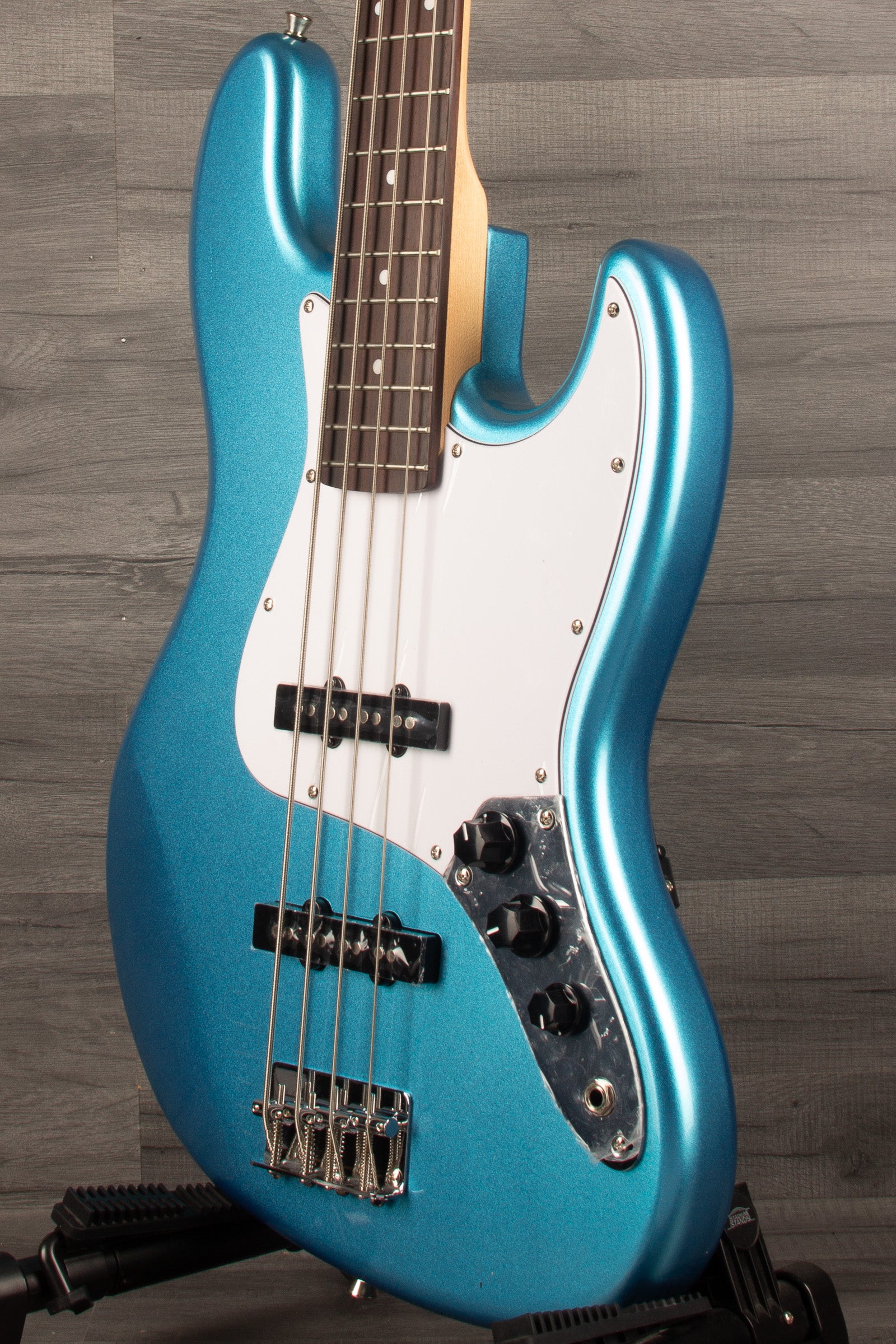 Aria STB JB MBL Bass Guitar - Metallic Blue Edition