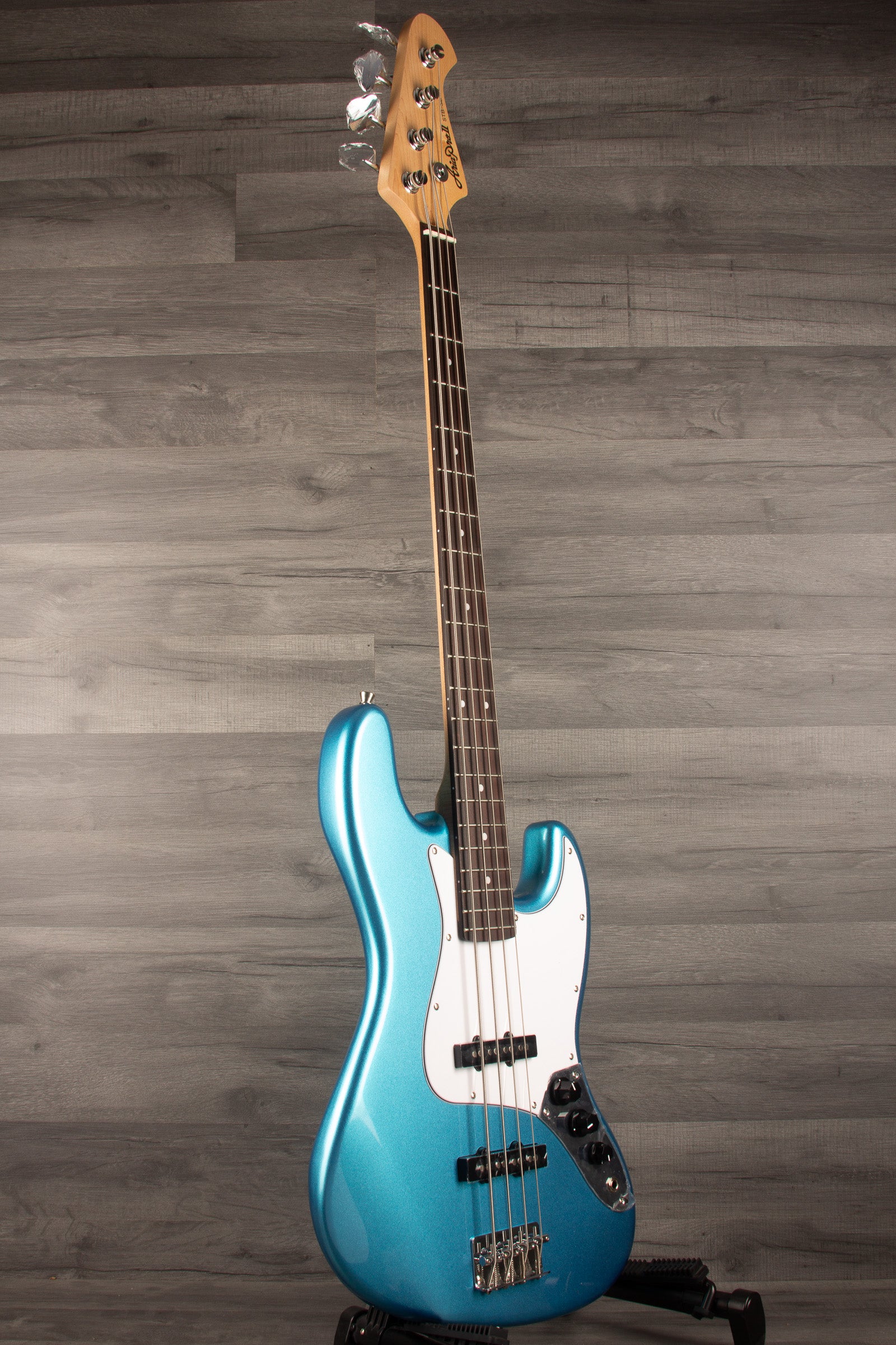 Aria STB JB MBL Bass Guitar - Metallic Blue Edition