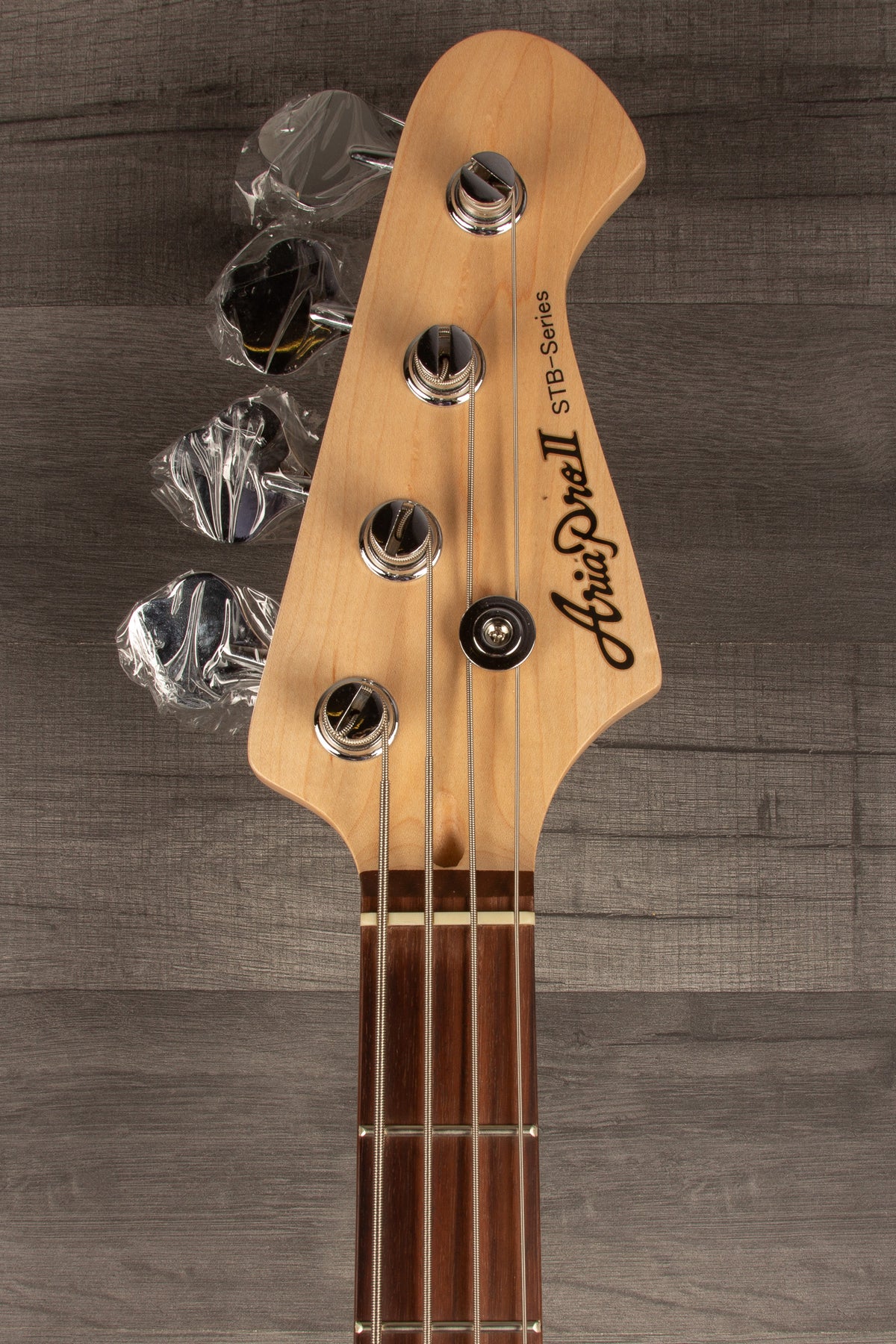 Aria STB PB/B White / White - Bass Guitar