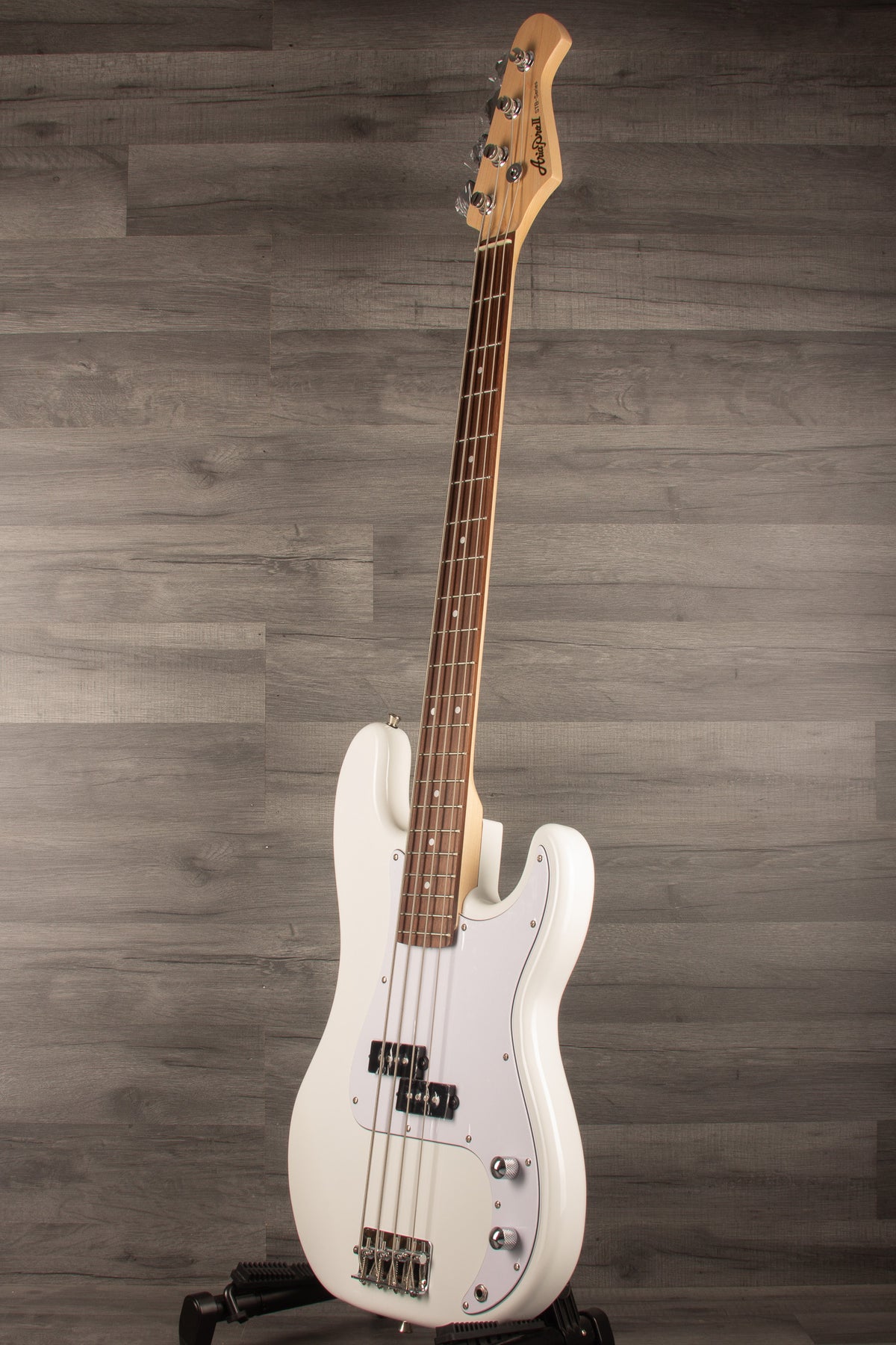 Aria STB PB/B White / White - Bass Guitar