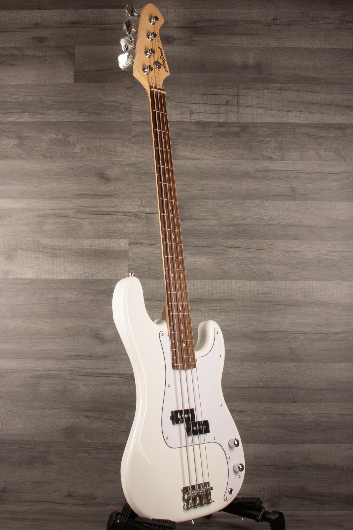 Aria STB PB/B White / White - Bass Guitar