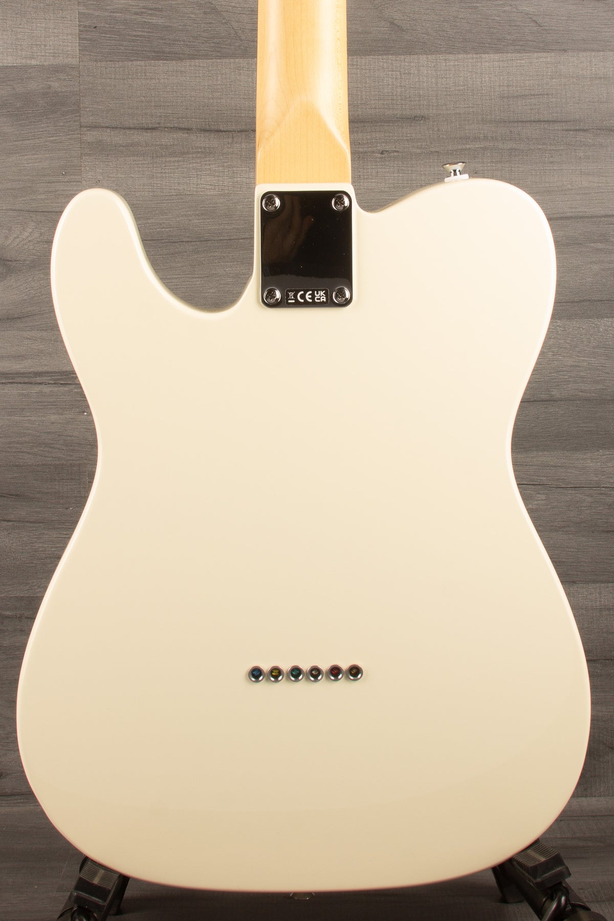 Fender Standard Telecaster®, Laurel Fingerboard, White Pickguard, Olympic White - MusicStreet