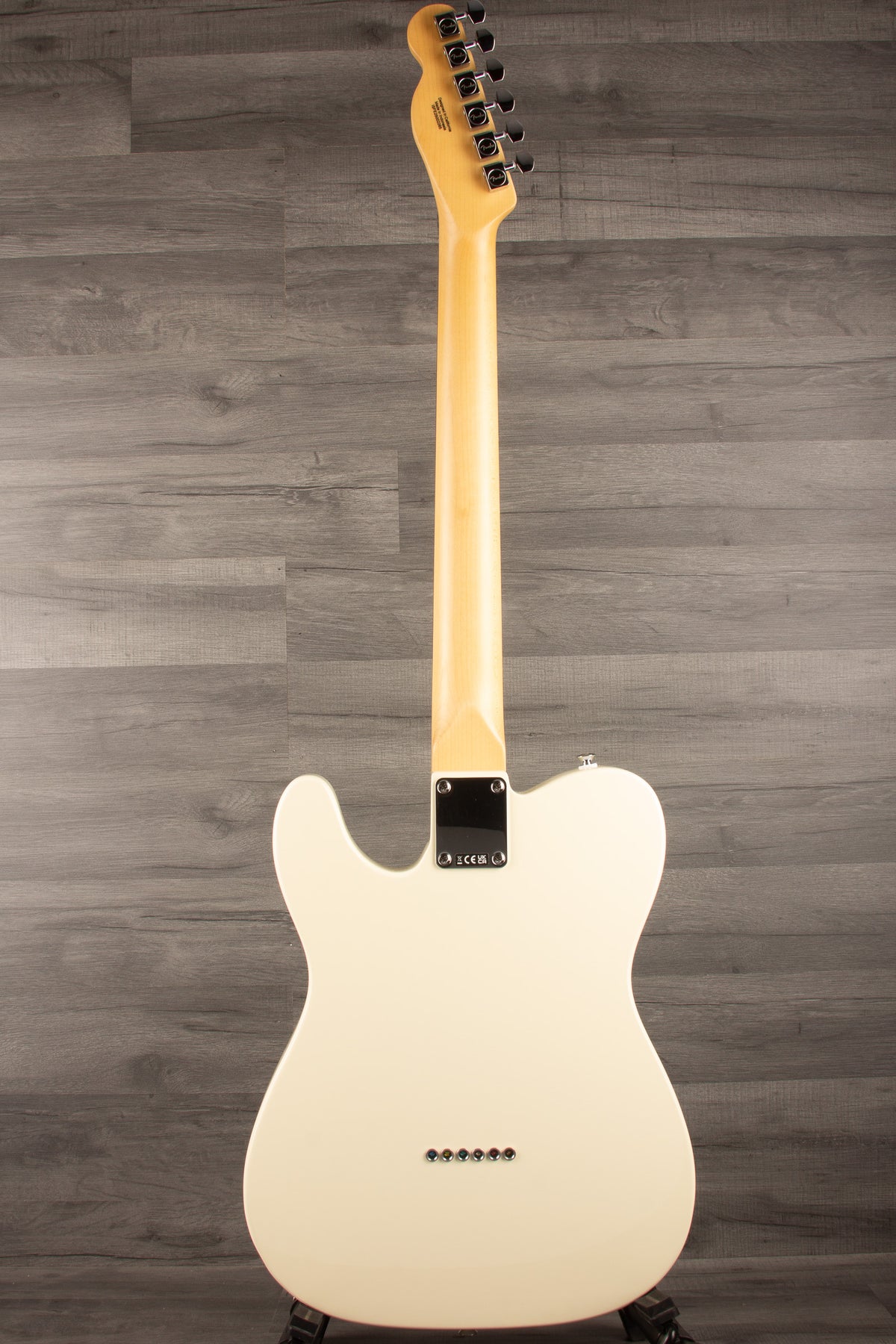 Fender Standard Telecaster®, Laurel Fingerboard, White Pickguard, Olympic White - MusicStreet