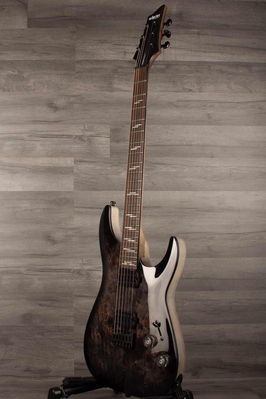 USED -  Schecter Omen Elite - See through Black - MusicStreet