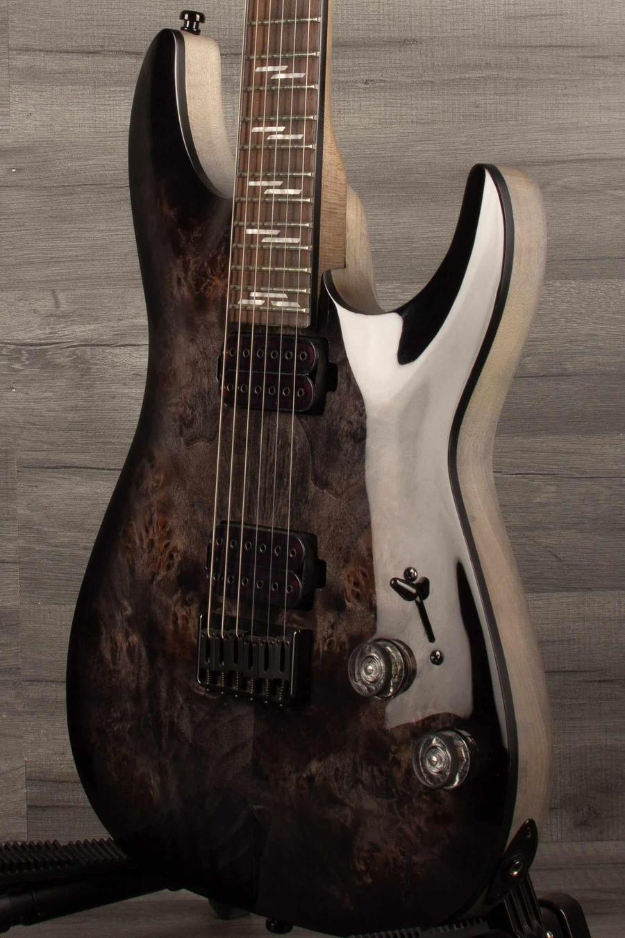 USED -  Schecter Omen Elite - See through Black - MusicStreet