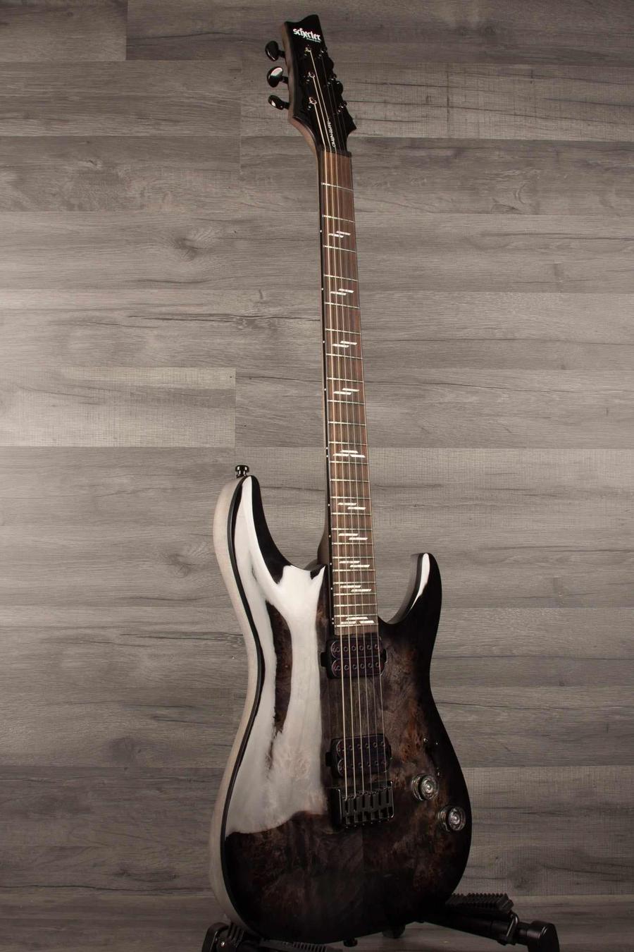 USED -  Schecter Omen Elite - See through Black - MusicStreet
