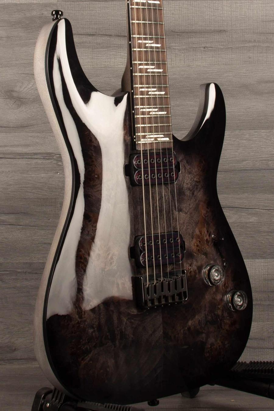 USED -  Schecter Omen Elite - See through Black - MusicStreet