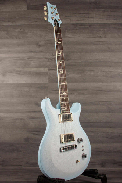 PRS - S2 Mira 594 Satin Cloudburst, electric guitar in blue finish with vintage-inspired humbuckers.