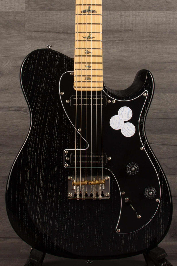 PRS SE NF53 Electric Guitar, Black Doghair Finish with Narrowfield pickups and sleek design.