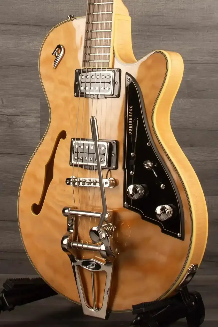 Duesenberg Tom Bukovac Electric Guitar - Quilted Maple Natural - MusicStreet