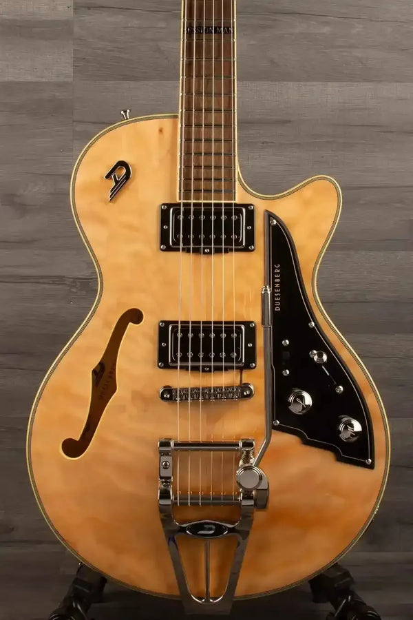 Duesenberg Tom Bukovac Electric Guitar - Quilted Maple Natural - MusicStreet