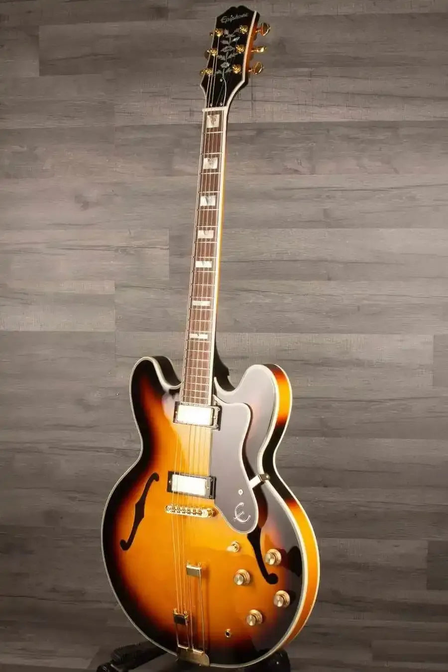 Epiphone Sheraton Electric Guitar - Vintage Sunburst (Incl. Premium Gig Bag)