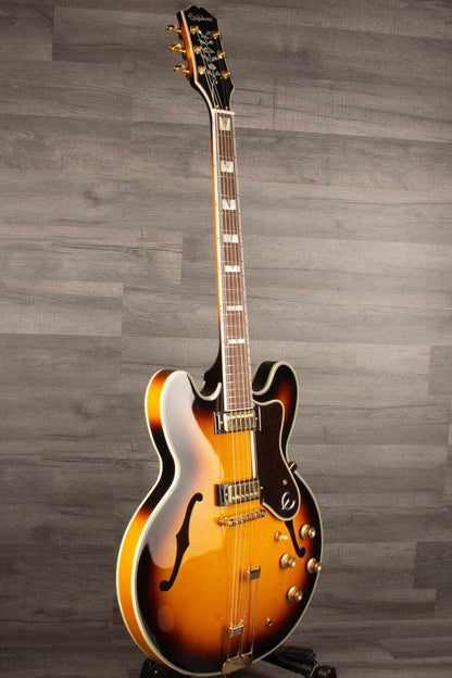 Epiphone Sheraton Electric Guitar - Vintage Sunburst (Incl. Premium Gig Bag)