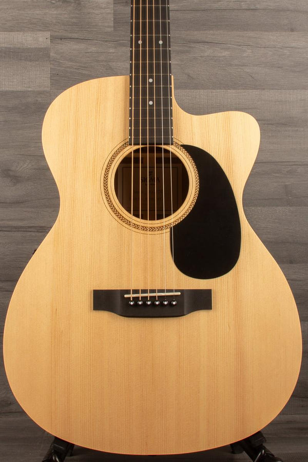 Sigma 000TCE Tilia Back & sides cutaway, torch inlay