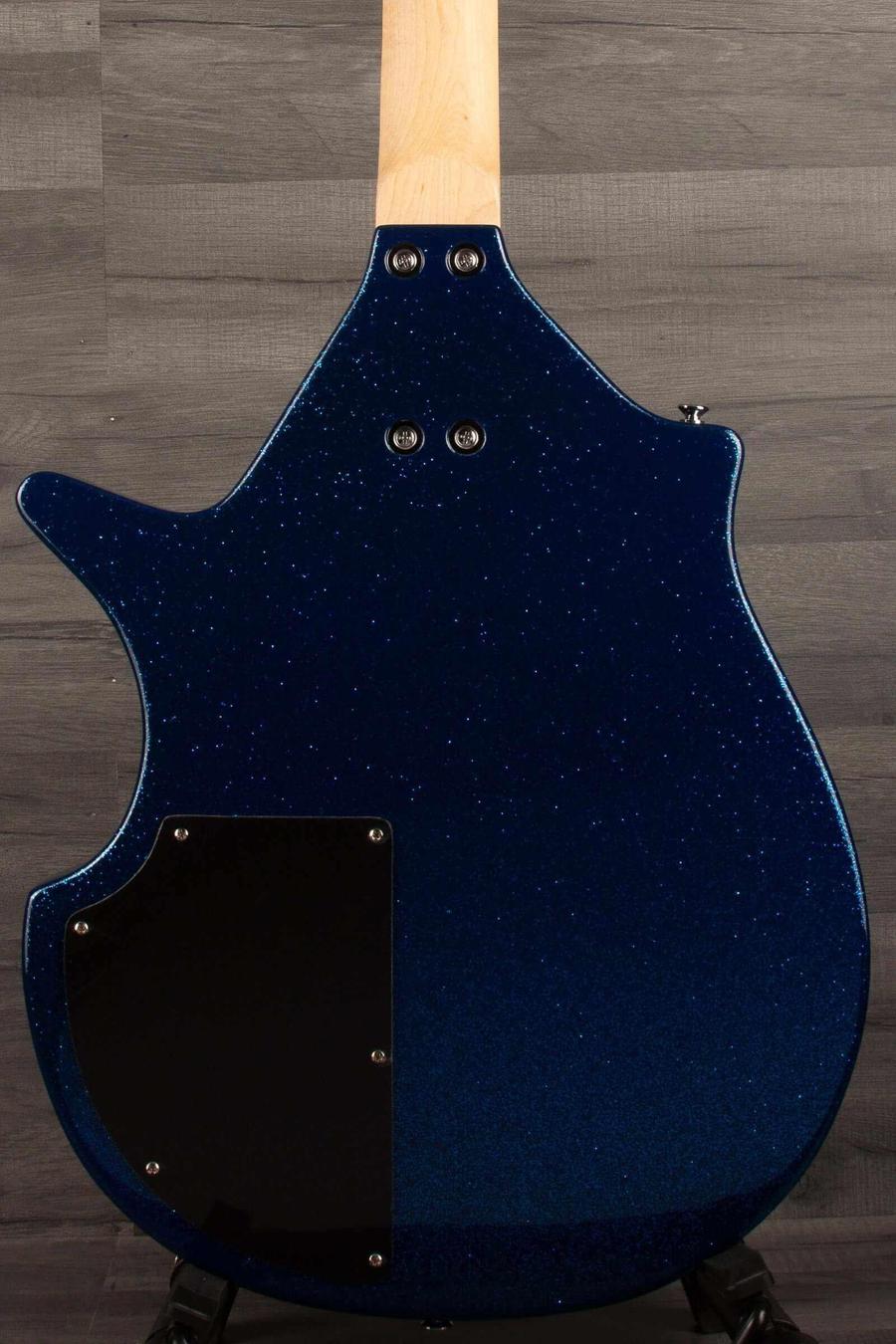 Danelectro Large Sitar Blue metal flake - MusicStreet