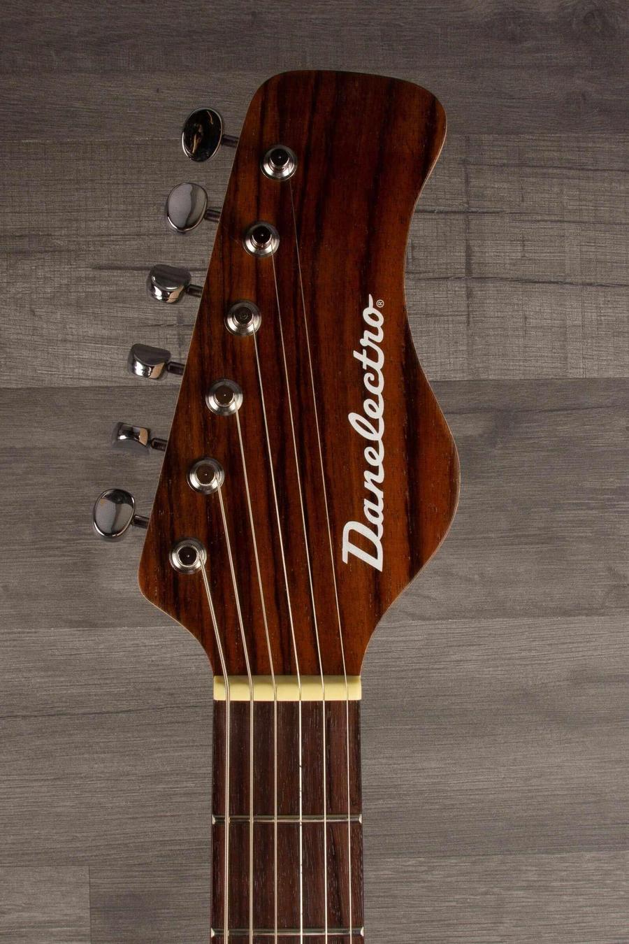 Danelectro Large Sitar Blue metal flake - MusicStreet