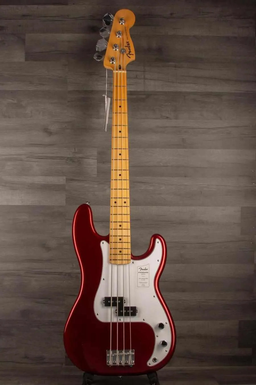 Fender Standard P Bass, Candy Cola - MusicStreet