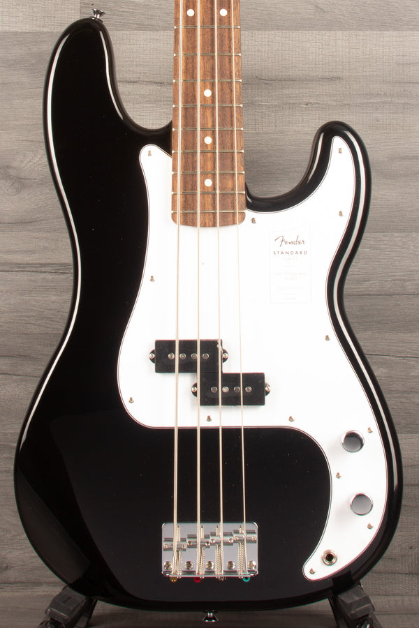 Fender Standard P Bass, Black - MusicStreet