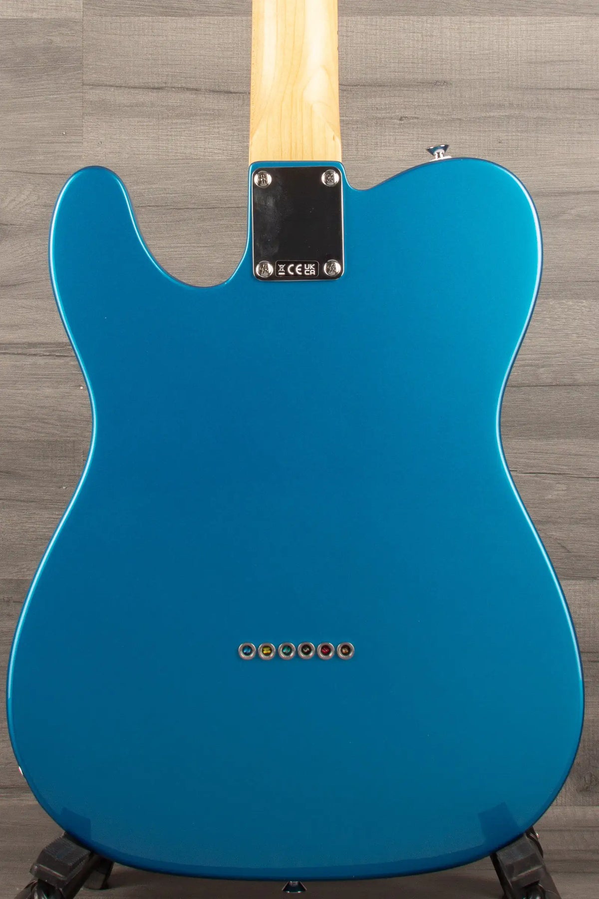Fender Standard Telecaster®, Maple Fingerboard, White Pickguard, Aqua Marine Metallic - MusicStreet