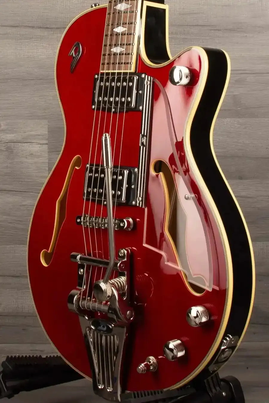 Duesenberg Starplayer TV Deluxe Electric Guitar - Crimson Red - MusicStreet