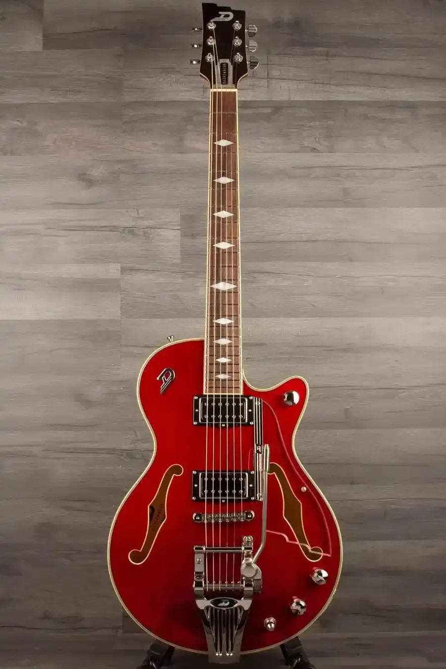 Duesenberg Starplayer TV Deluxe Electric Guitar - Crimson Red - MusicStreet