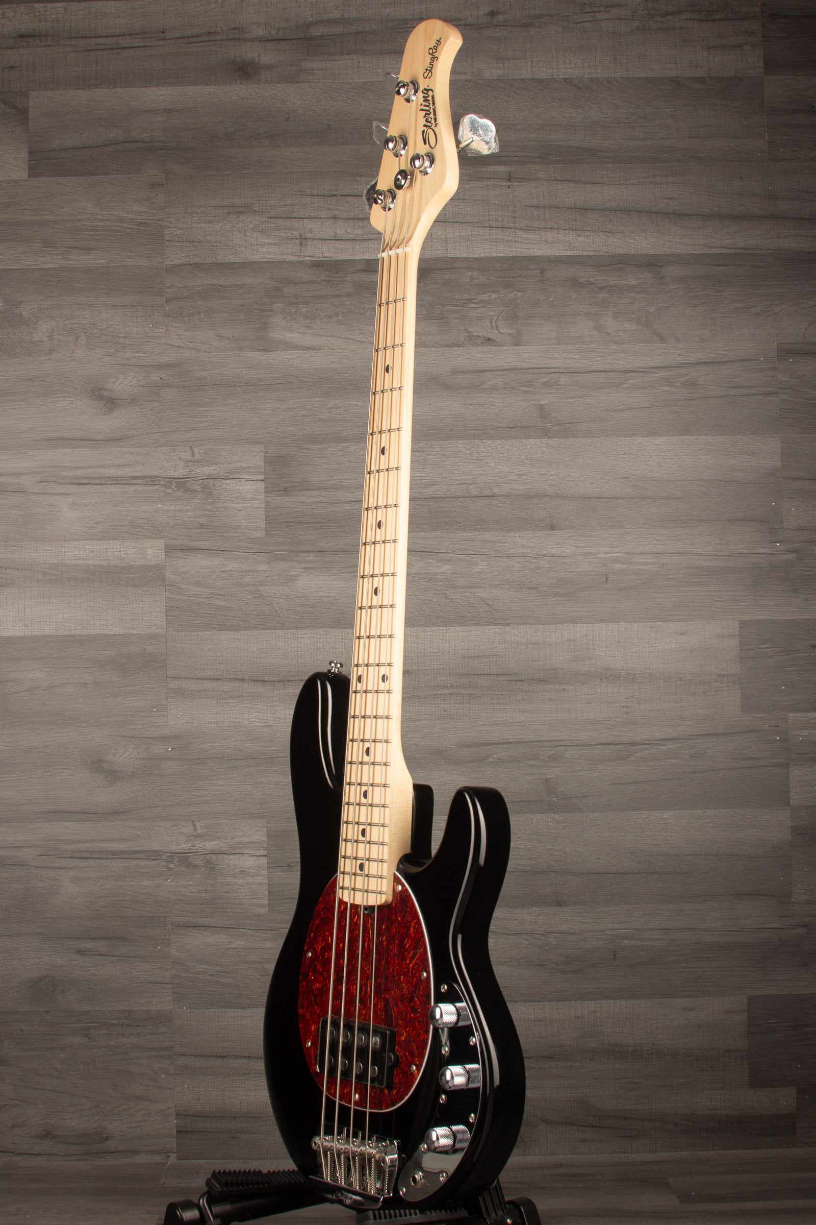 Sterling Stingray Short Scale Bass Guitar - Black